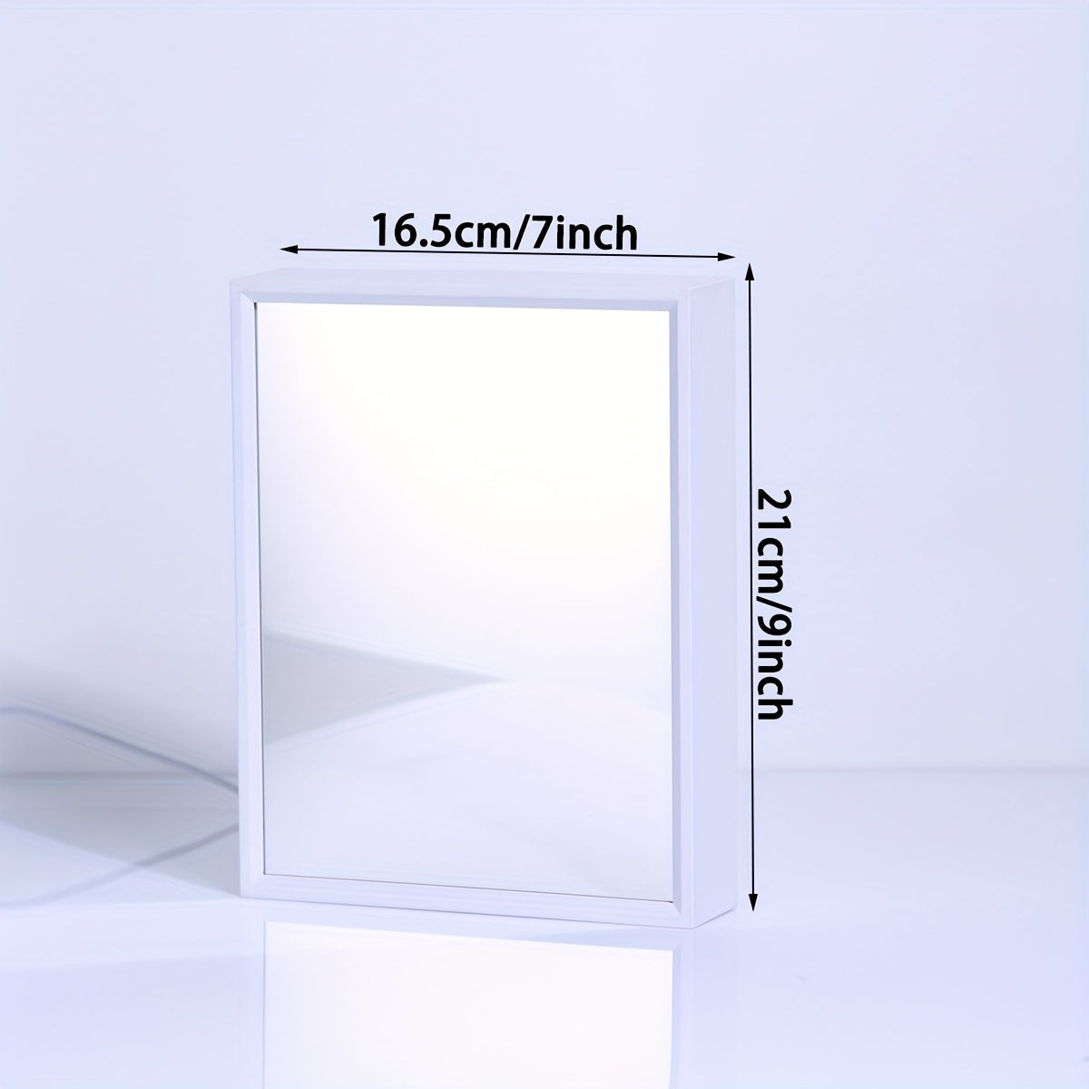 Personalized Photo Music Player Frame Acrylic Mirror with Sound Wave Art for Birthdays and Weddings