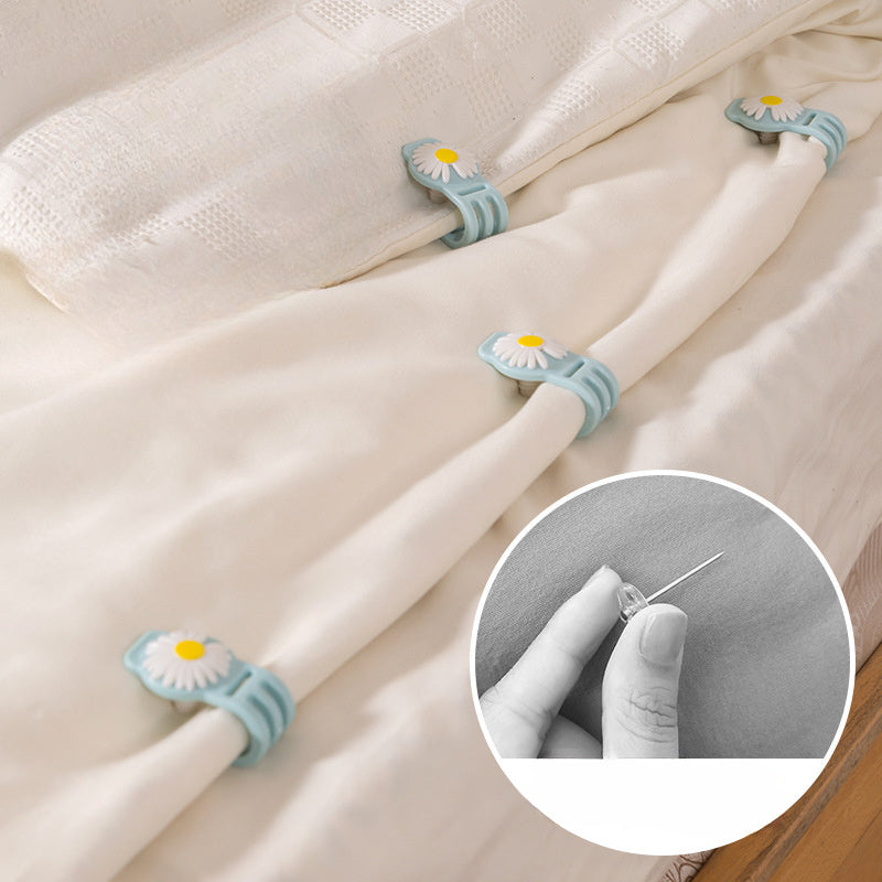 No-Needle Anti-Slip Quilt Cover Clamp for Household Quilt Fixer Clips