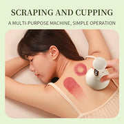 USB zaryadlash bilan qayta zaryadlanadigan Gua Sha massajeri, 9 tezlik, issiq shassi, ≤36V, 1200mAh litiy batareyasi, bo'yin, yelka, orqa og'rig'ini kamaytirish uchun batareya bilan ishlaydi. Ayollar, erkaklar, oilalar uchun mos.