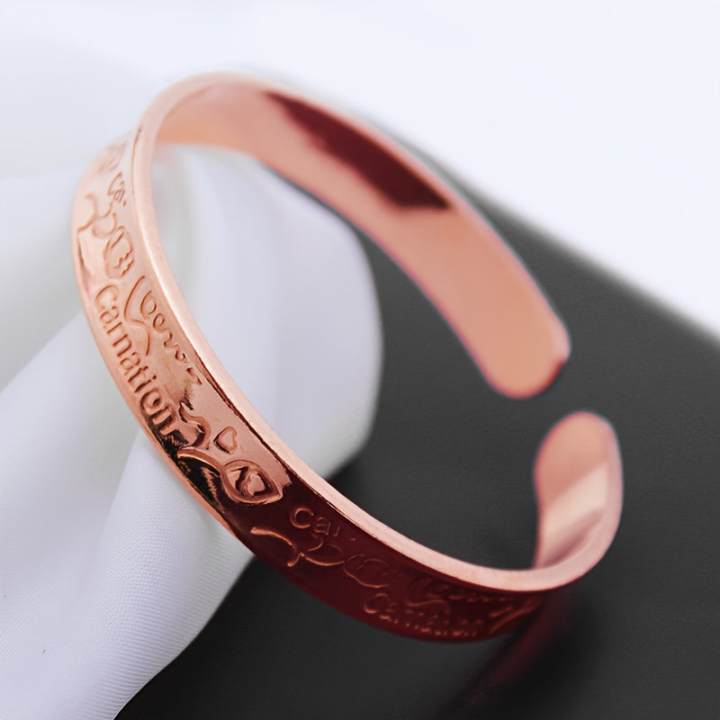 Purple Bronze Women's Bracelet for Everyday Wear or Gifts