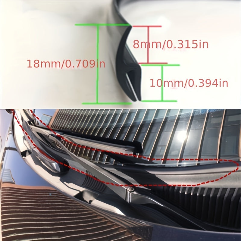 Tira de sellado de parabrisas universal para coche para E30 E36 E39 E46 E90 R50 R56 F55