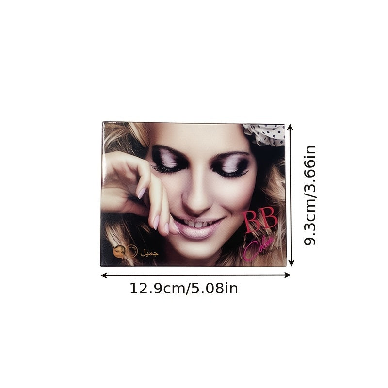 Paleta de maquillaje de 37 colores para mujer con brocha de sombra y kit de rubor