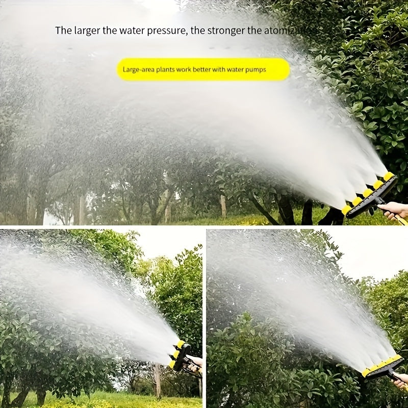 Пластиковый садовый разбрызгиватель с несколькими головками для овощей и цветов без батареек