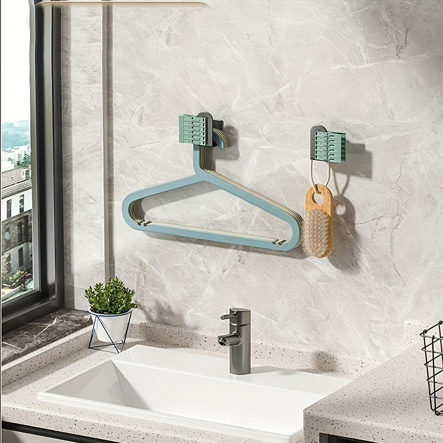 Oson o'rnatiladigan ikki ta devorga o'rnatiladigan oshxona tashkilotchisi - qozon qopqog'lari va kesish taxtalarini ushlab turishi mumkin, ko'p funktsiyali dizaynga ega. Bu temir saqlash qutisi burg'ulashni talab qilmaydi va uy uchun ideal.