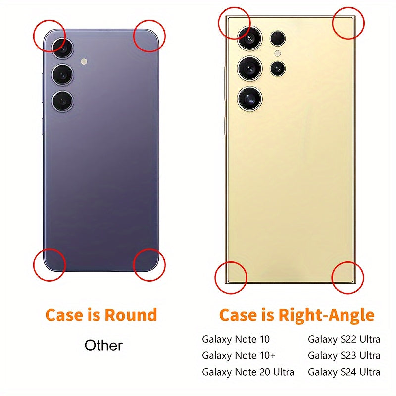 Galaxy S20 S21 S22 S23 S24 5G Ultra Plus Phone Case with Spinning Gyro Electroplating Bracket and Camera Protection