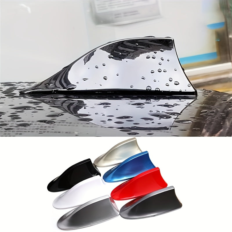 Universal ABS Shark Fin Antenna Roof Mount for Wireless Signal Cover in Multiple Colors