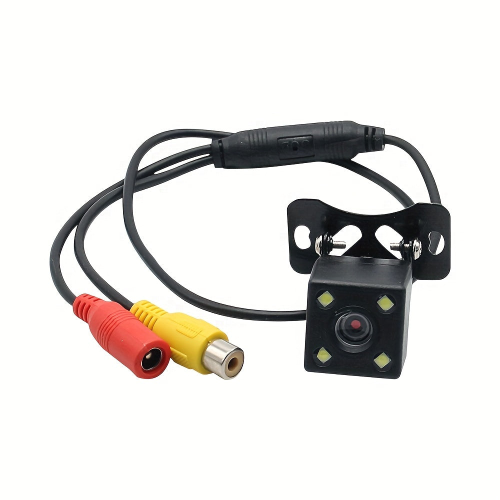 Камера заднего вида для автомобиля 4/8/12 LED 480P, не водонепроницаемая, 12V, камера заднего вида