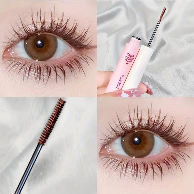 Women's Waterproof Eyelash Primer Thickening Curling Mascara Black Brown