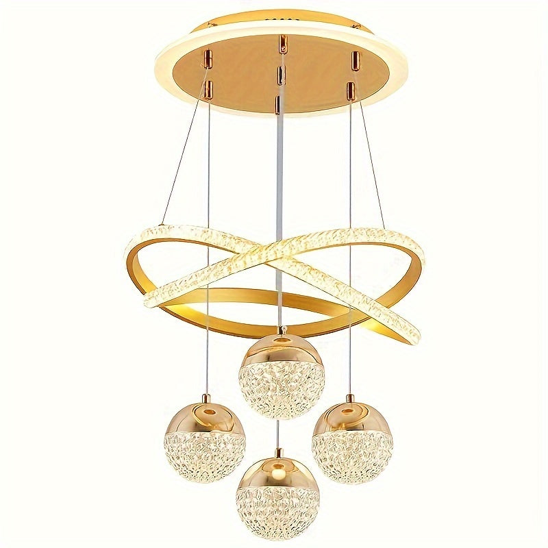 Zamonaviy Kristal LED Chandelier Yashash Xonalari, O'tirish Xonalari, Barlar, Zinalar uchun