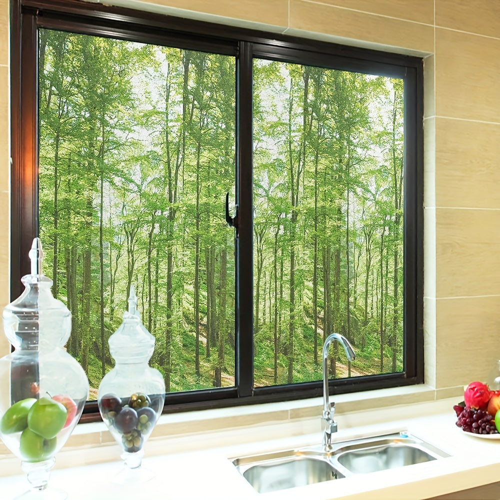 Self-Adhesive Frosted PVC Window Film for Privacy Bathroom Bedroom Living Room Office