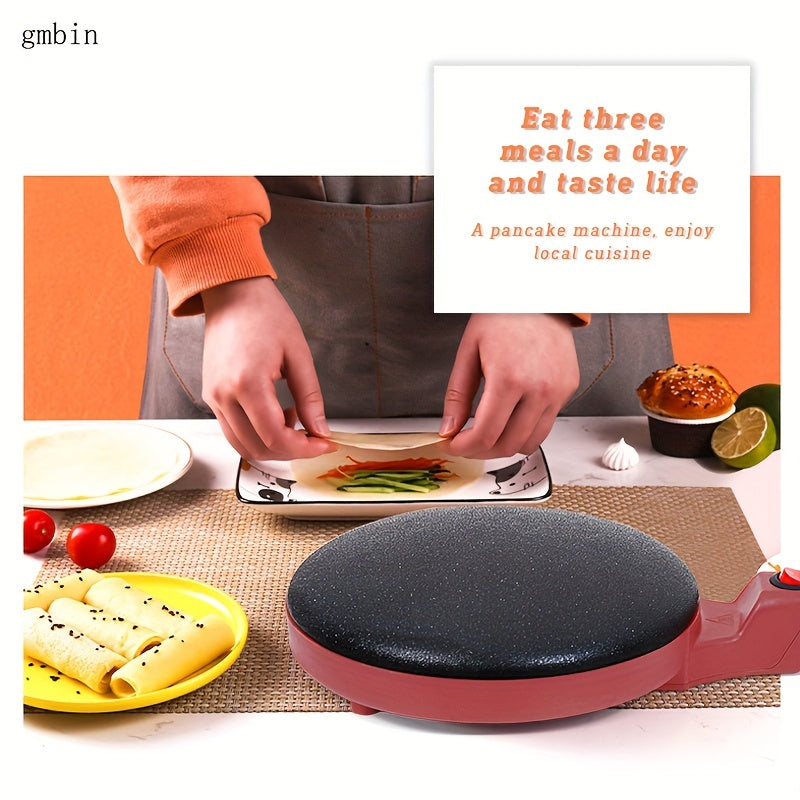 Portable pancake machine Spring rolls non-stick heating mini pancake gear