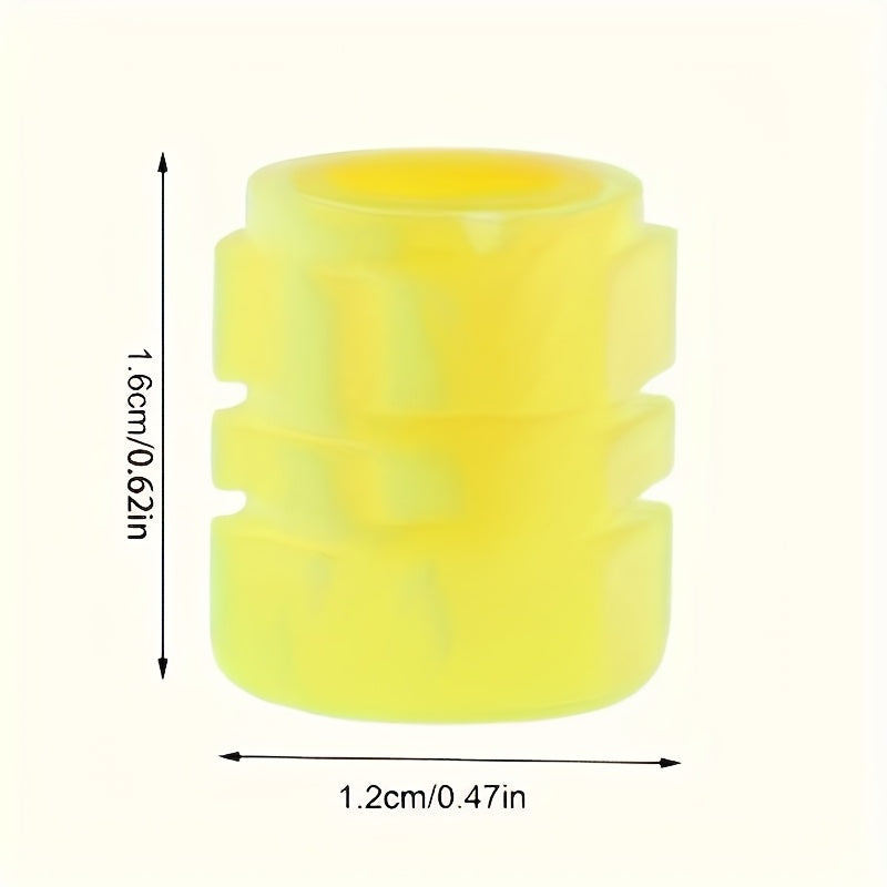 4pcs Tire Valve Covers for Cars Bikes Motorcycles ABS Durable Pink Purple Spoke Accessories