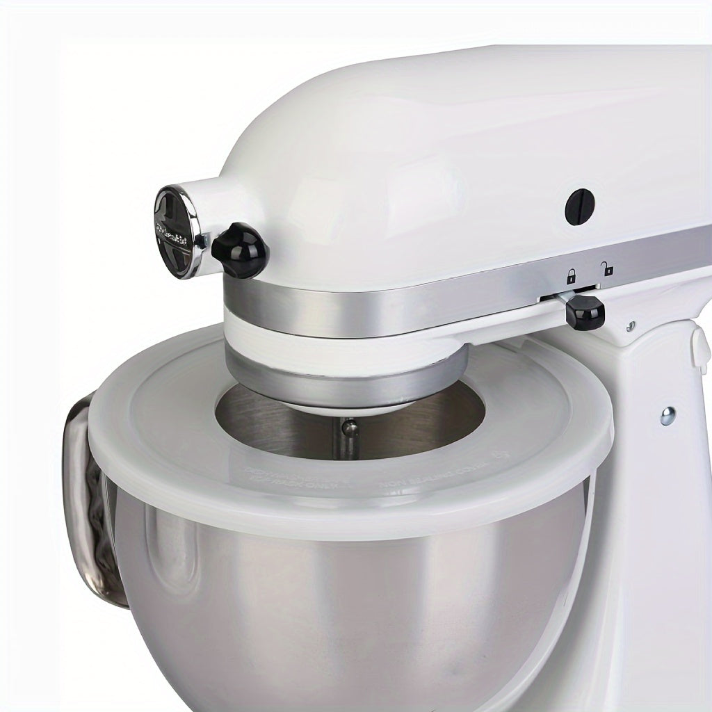 Прозрачная пластиковая крышка для миски для миксера с наклонной головкой на 4,5-5 кварт, с окном для наливания