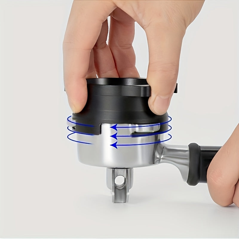 Coffee Dosing Funnel for 54mm Portafilters Food-Grade Black Plastic No Electricity