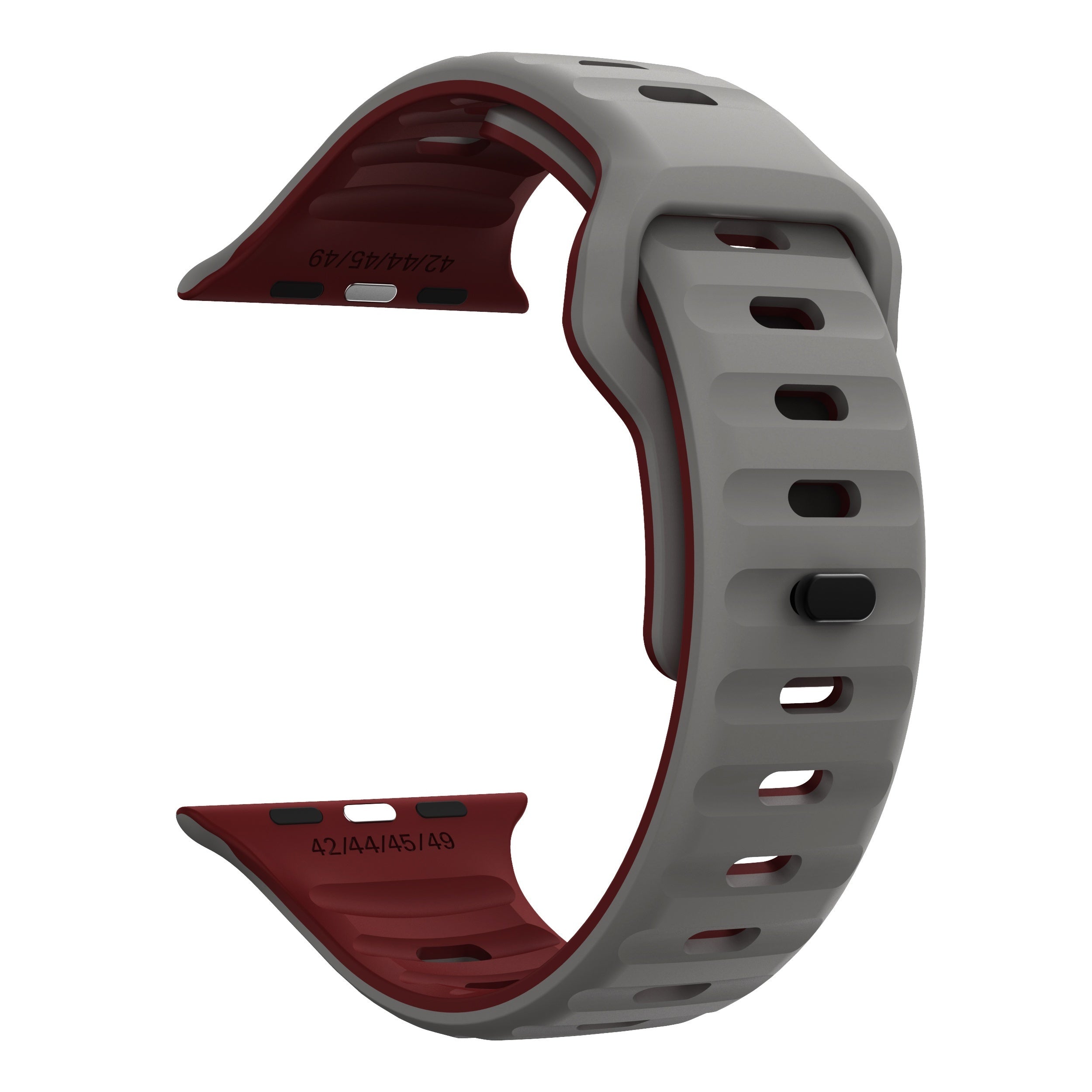 Ultra2 Dual-Tone Silicone Watch Strap for Apple Watch 8 7 6 5 SE Waves