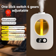 Smart Home Diffuser Humidifier with USB Rechargeable 5-Speed Mist Sprayer Indoor Deodorizer