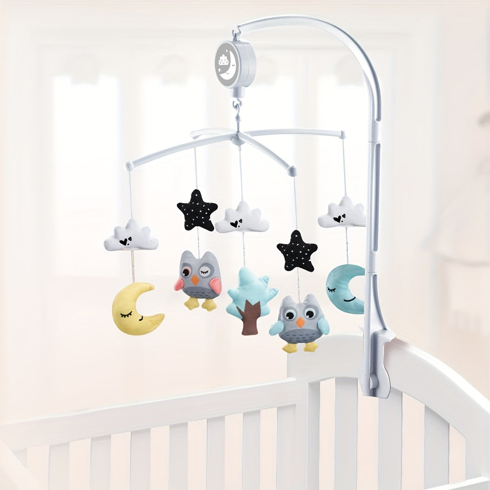 1 штука мультяшного музыкального колокольчика, очаровательного колокольчика, который вращается и трясется, идеально подходит для рождественских подарков.