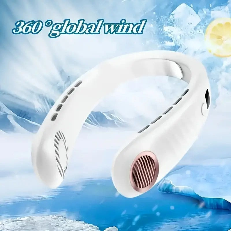 Mini USB Portable Air Circulator Fan with Hot Cold Air Adjustable Speed Silent Operation for Travel Home Outdoor