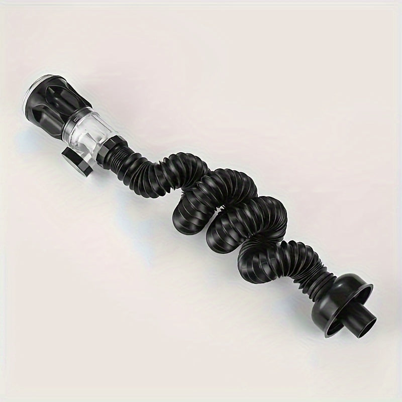 Flexible Sink Drain S-Trap Odor-Resistant Easy Install for 40-50mm Pipes