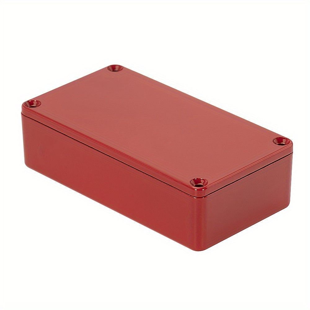 Caja de efectos para pedal de guitarra de aluminio sin terminar tamaño 1590B gris