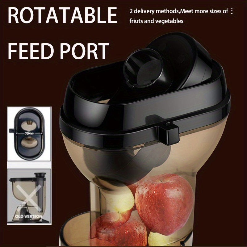 Extractor de fruta y verdura con capacidad de 1L y base antideslizante, partes desmontables