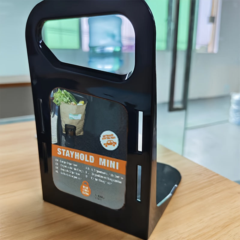 Car Trunk Organizer with Luggage Rack Shockproof Storage Black Grey