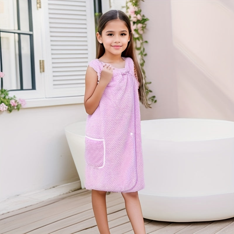 Jilovli Ranglar Tez Quruq So‘ruvchi Ultra-M Yumshoq Mikrofiber Yoshlar uchun Hamom Kiyim - Teriga Do‘st Tovuq O‘rab