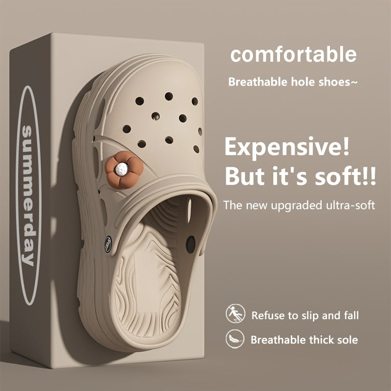 Women's Cartoon DIY Casual EVA Platform Home Shoes with Thick Sole