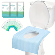 Disposable Toilet Seat Covers 20 Pack Waterproof Non-Woven Fabric Travel Public Restroom