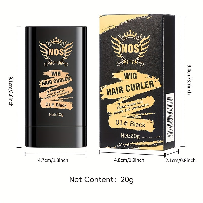 Портативный стики для окрашивания волос для покрытия седины 20 г Легкое нанесение Долговечное