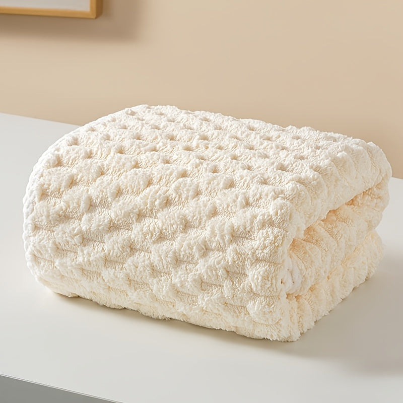 Toallas de baño de felpa coral de secado rápido y absorbentes para hotel y uso doméstico