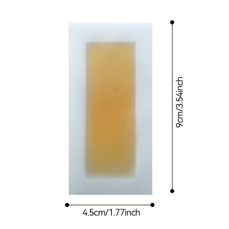 Восковые полоски с ароматом меда для лица и тела, 20 листов, с низкой аллергенностью, апельсин