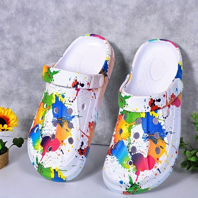 Unisex EVA Ink Splash Design Wallet Colorful Creative Gift