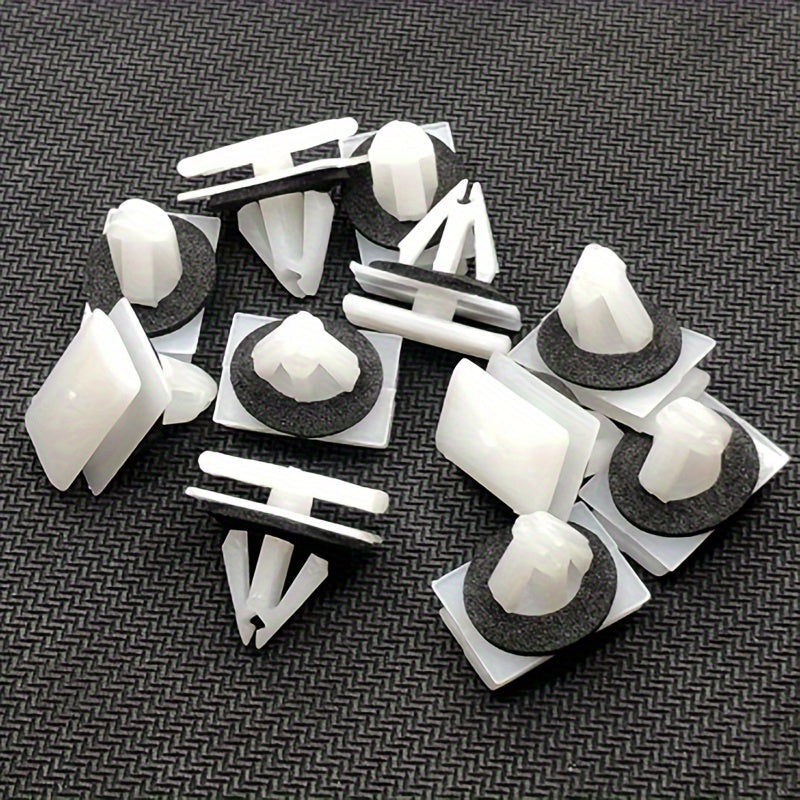 20pcs Plastic Car Rocker Panel Molding Clips Replacement Fasteners