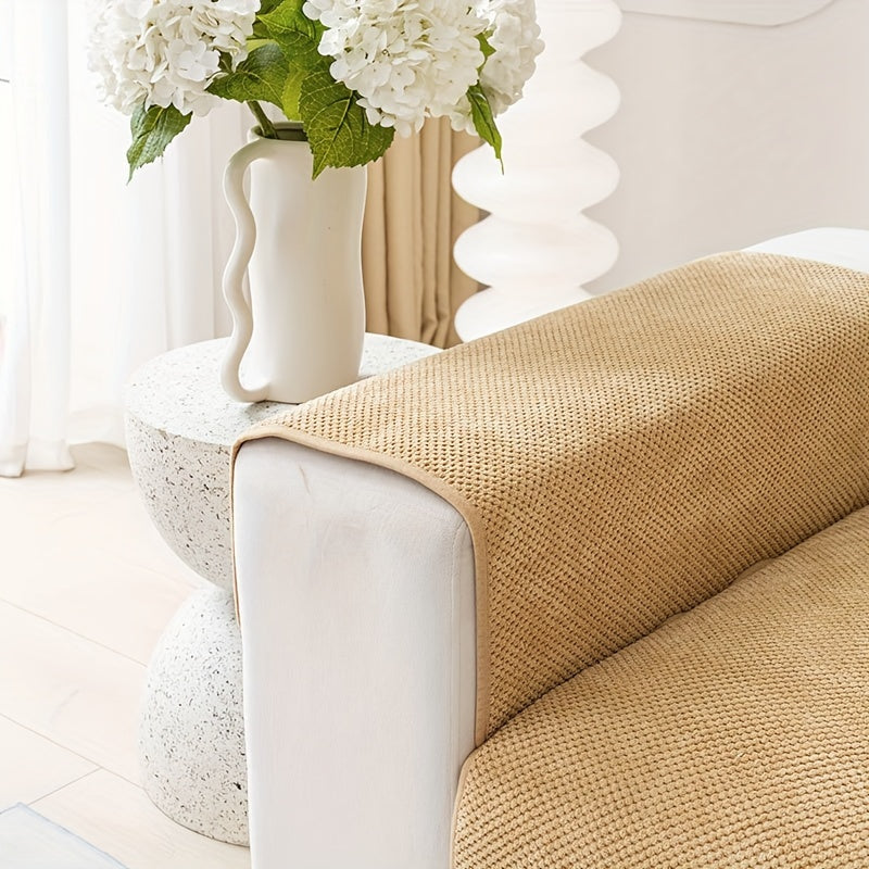 1 шт. Непромокаемый чехол для дивана Защита мебели, для спальни, офиса, гостиной, домашнего декора. Чехол для подлокотника и спинки подушки продаются отдельно.