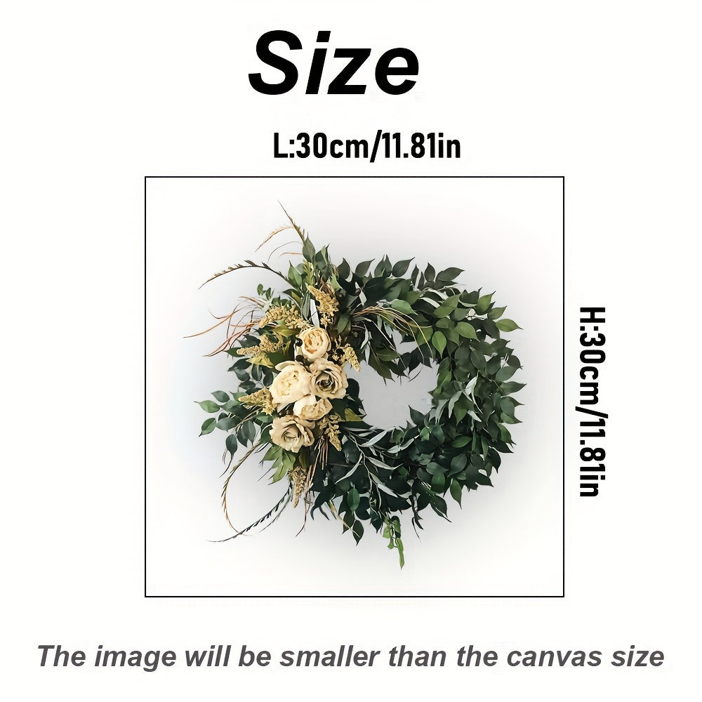 Floral PVC Window Cling Self-Adhesive Holiday Decor Reusable Christmas Decorations