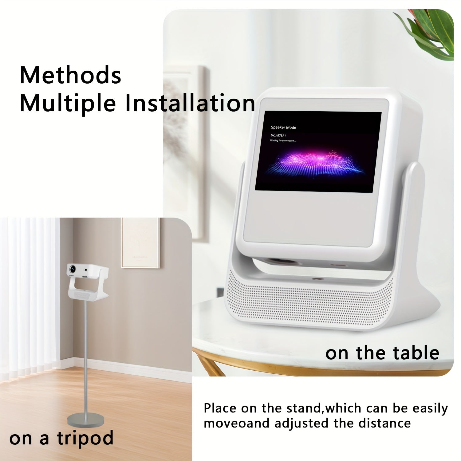 Home Theater 4K Projector 1080P Full HD WiFi Auto Focus and Keystone