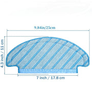 Robotic tozalash qurilmasi uchun 9 ta qismlik almashtirish to'plami, asosiy qiruvchi, filtrlar, yon qiruvchilar