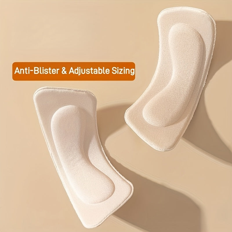 6 Pairs Unisex Foam Cushioning Insoles for High Heels Boots Black Beige