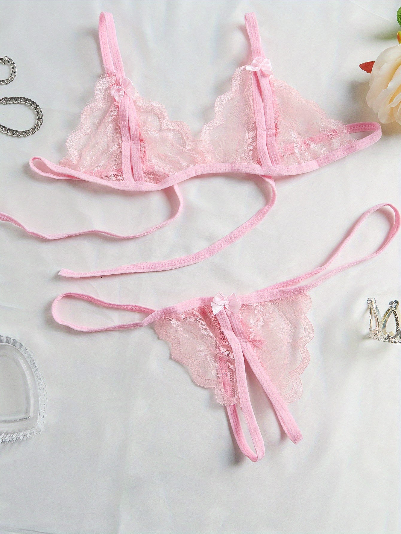 FÉE ET MOI Ayollar uchun Sexy Lingerie To'plami - V-Shape Brasi va Ochiq Qorin Ichki kiyimlari, O'ziga xos Nylon Aralashmasi, San'at Kechasi uchun Ideal