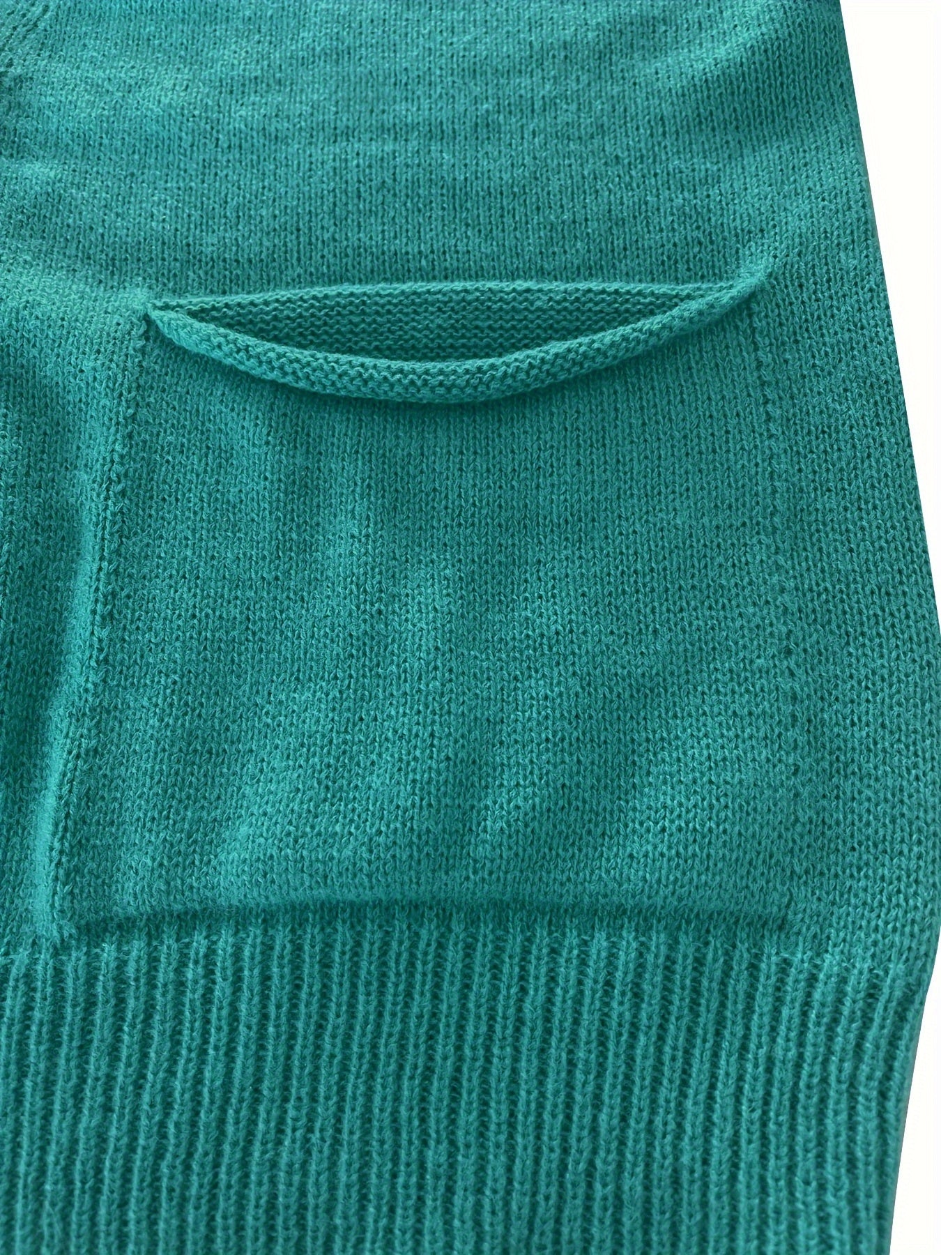 Plus Size Women's Cardigan Soft Knit Open Front Button Spring Fall Layering