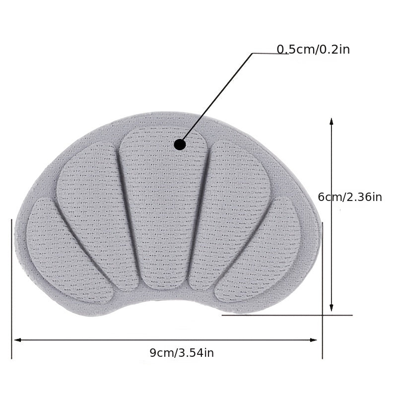 Unisex Shoe Heel Stickers Anti-Wear Large 9x6cm for Sports Shoes