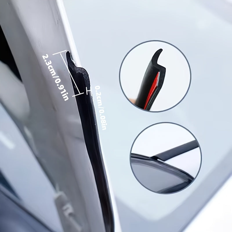 Universal Rubber Car Hood Sealing Strip Noise Insulation Gap Filler