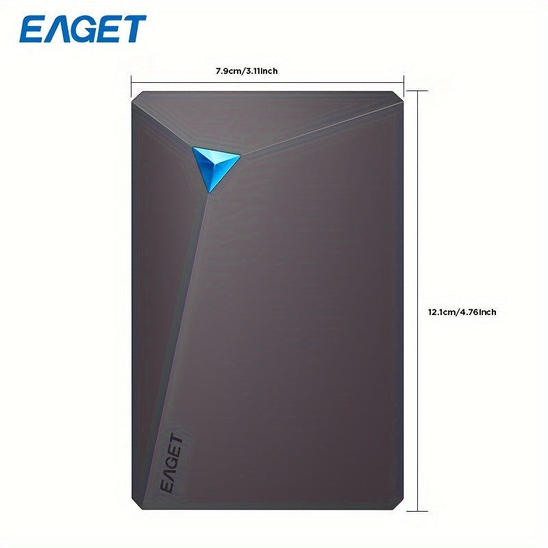 1TB External Portable Hard Drive USB 3.0 Dual Disk Storage Device