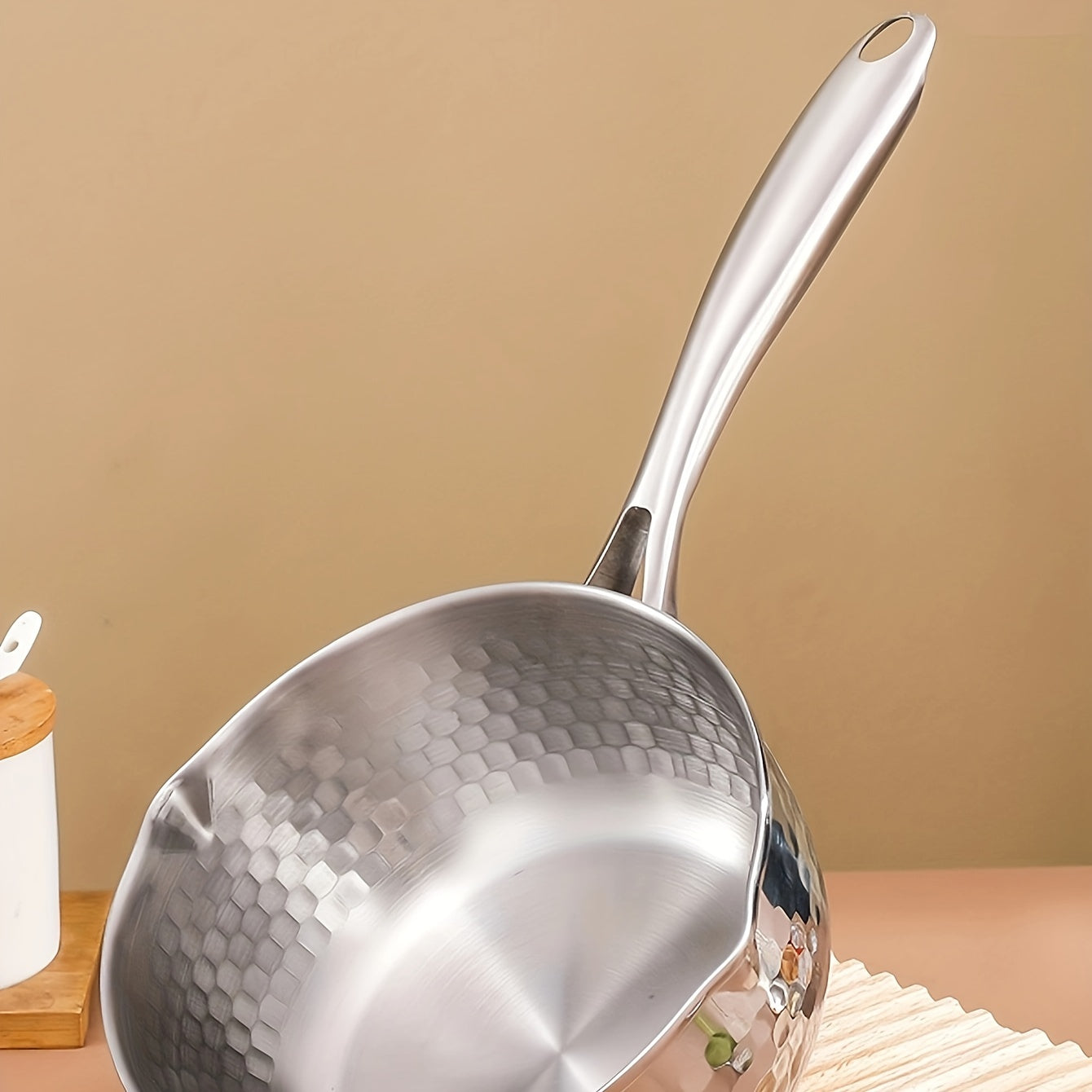 Stainless Steel Cooking Pot for Home Use Induction and Open Flame Heating