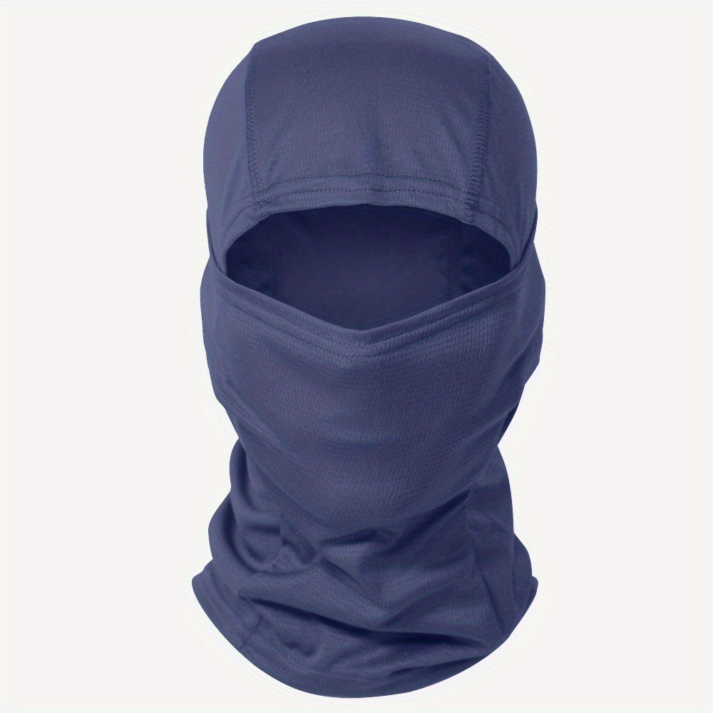 Adjustable Windproof UV Protection Hood with Balaclava Face Mask for Outdoor Use