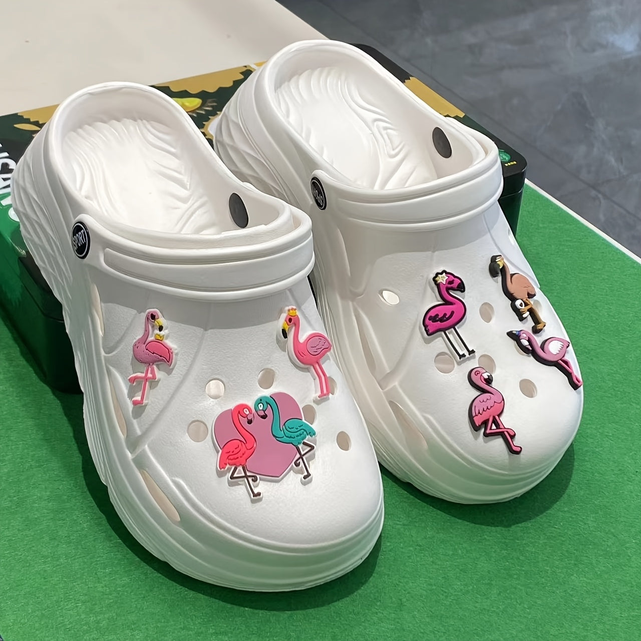 Women's Summer Clogs Lightweight EVA Sole Garden Beach Shoes Chic Accessories