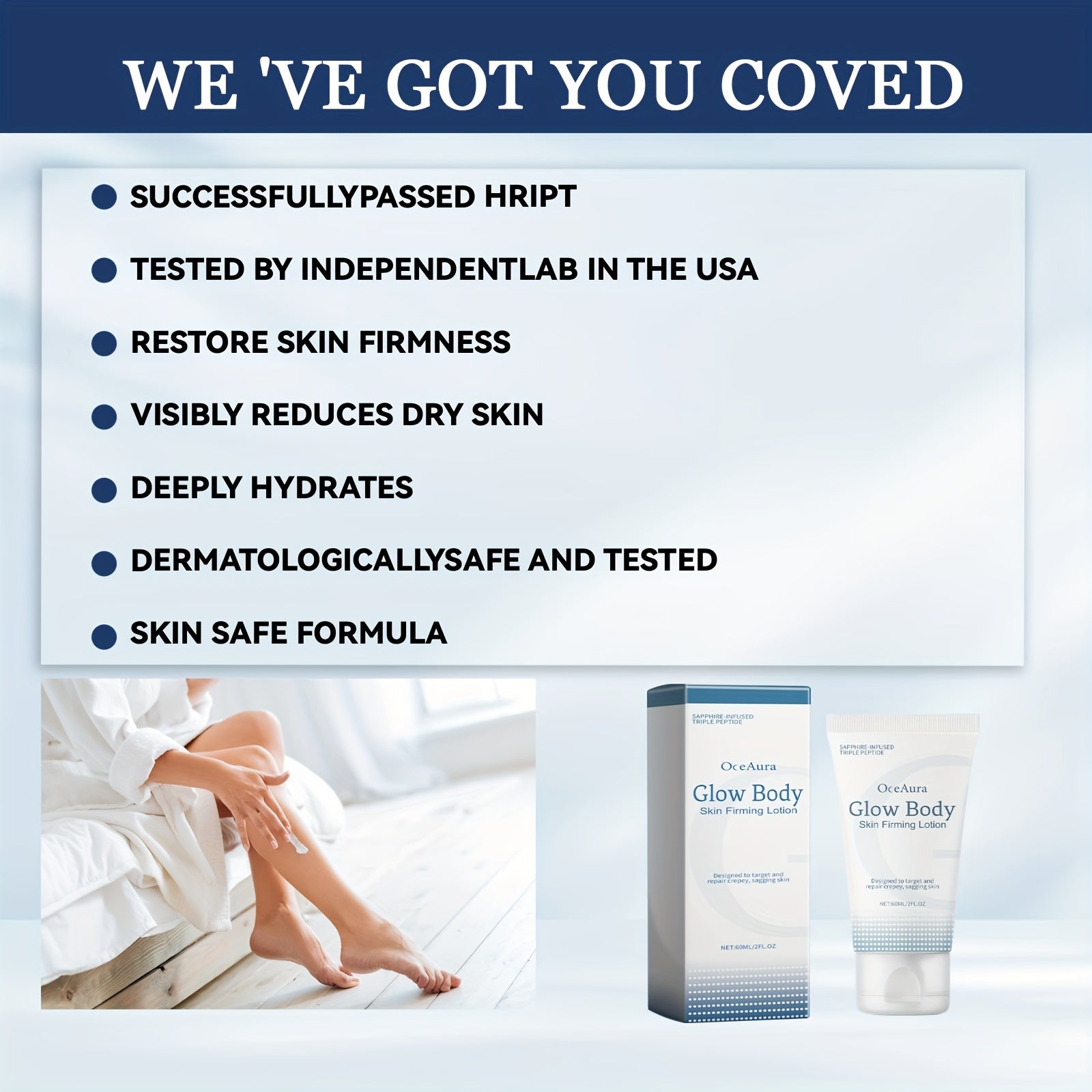 Bodni mustahkamlovchi krema barcha teri turlari uchun, gialuron kislota bilan namlantiruvchi va ko'taruvchi