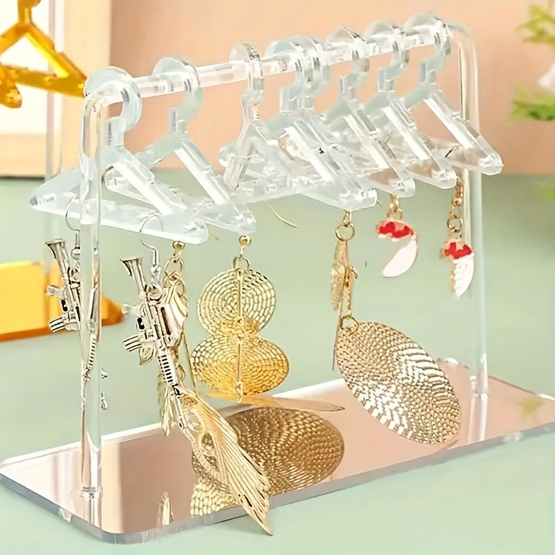 Acrylic Earring Organizer Rack for Stud Earrings Storage and Display