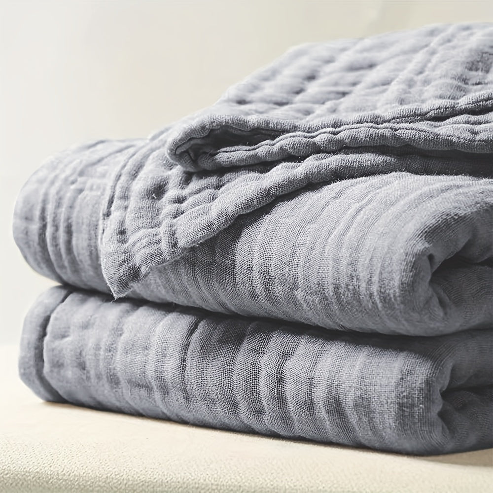 Six-Layer Muslin Blanket for Adults and Babies 139x190cm Lightweight Breathable